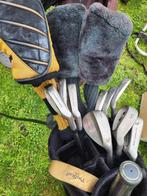 Golftas met 14 golf clubs, Sport en Fitness, Ophalen of Verzenden, Gebruikt