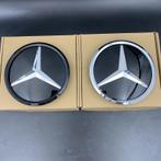 Logo Mercedes calandre grill emblème mirror or full black