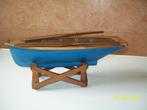 Jolie barque en bois pour décoration (avec rames amovibles), Enlèvement ou Envoi