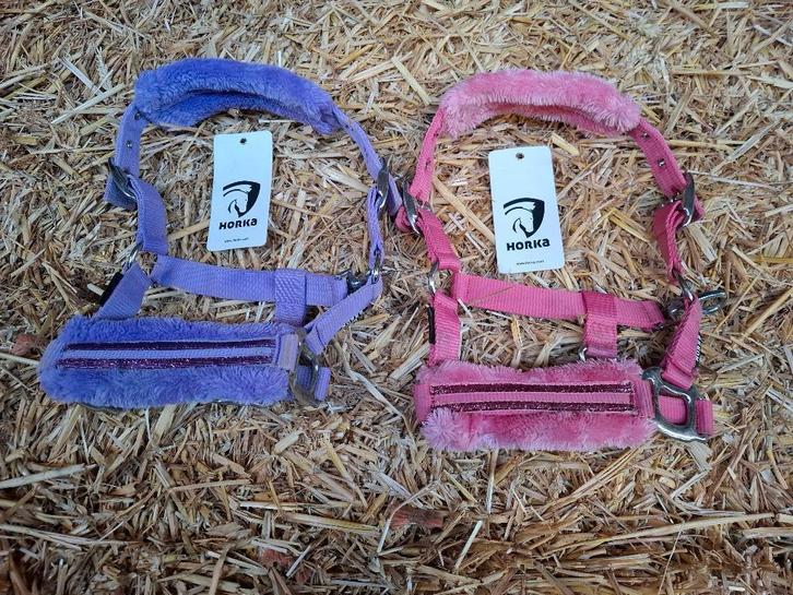 2x Halster Horka mini, Animaux & Accessoires, Chevaux & Poneys | Brides & Harnachement, Utilisé, Autres espèces, Enlèvement ou Envoi