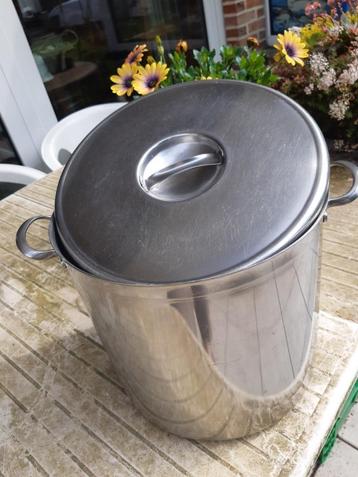 Bouilloire à soupe en inox 10 L