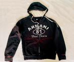 « Armani Jeans » sweat à capuche, Kleding | Heren, Truien en Vesten, Ophalen, Maat 52/54 (L), Zwart, Zo goed als nieuw