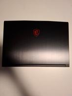 MSI gaming laptop model:GF63 Thin 10UD + bescherm hoes, Informatique & Logiciels, Ordinateurs portables Windows, 512 GB, Enlèvement