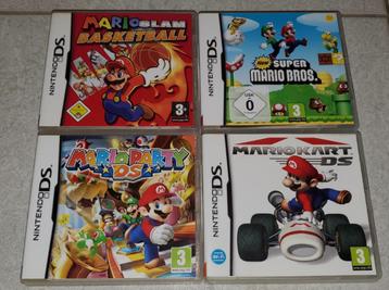 Verschillende Nintendo DS Mario games te koop.! beschikbaar voor biedingen