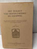 Het dialect van oostduinkerke en omgeving aurel sercu, Ophalen of Verzenden, Gelezen