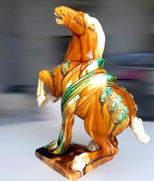 Chinees strijdpaard, Antiek en Kunst, Kunst | Designobjecten, Ophalen of Verzenden