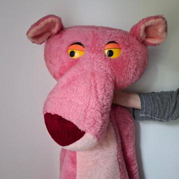 Vintage The PINK PANTHER Peluche Géante La PANTHERE ROSE  beschikbaar voor biedingen