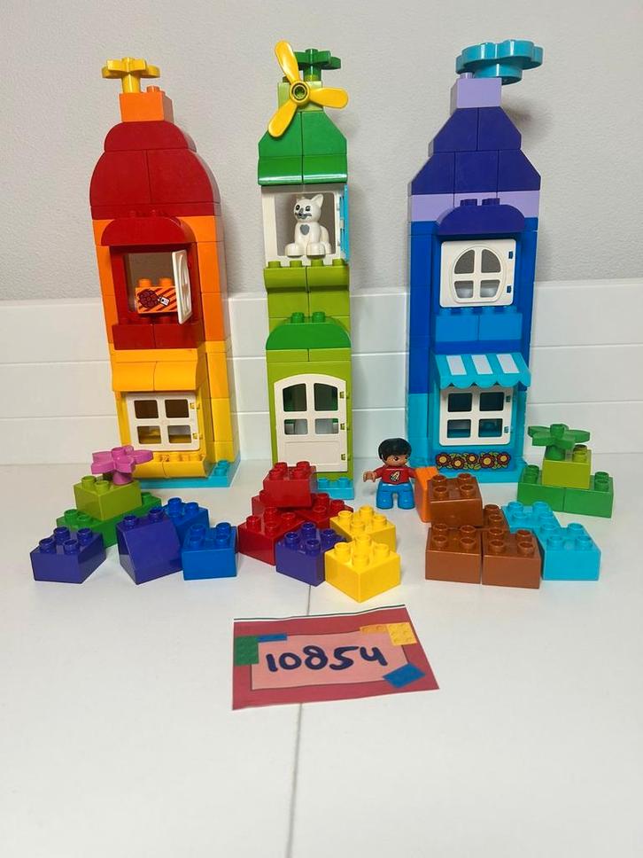LEGO Duplo Creatieve doos 120 stuks! – Set 10854 – Compleet, Enfants & Bébés, Jouets | Duplo & Lego, Comme neuf, Duplo, Ensemble complet