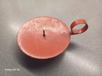 Kaarsenpan rood, Gebruikt, Verzenden, Metaal, Rood