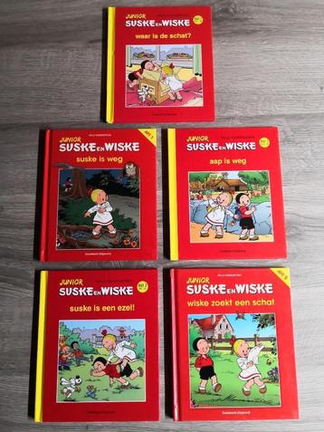 5 junior suske en wiske boekjes uit te kiezen  beschikbaar voor biedingen