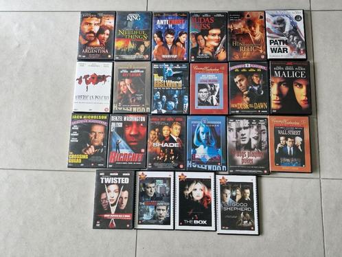 dvd's Thrillers €1 per stuk, CD & DVD, DVD | Thrillers & Policiers, Enlèvement ou Envoi