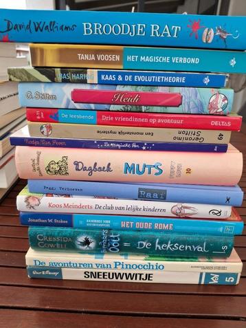 Stapel kinderboeken vanaf 8 jaar – 14 leuke boeken in bundel beschikbaar voor biedingen