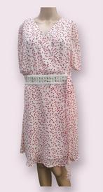 ✨️By CLARA omslagjurk - Maat L - Uitstekende staat✨️✨️, Kleding | Dames, Jurken, Wit, Maat 42/44 (L), Ophalen of Verzenden, Zo goed als nieuw