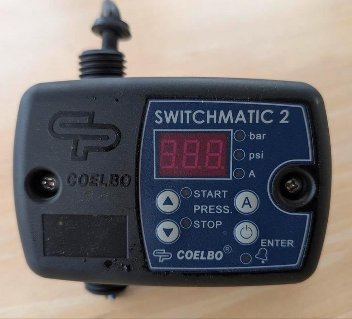 Switchmatic 2: Electronische pompsturing/ drukschakelaar, Tuin en Terras, Waterpompen, Zo goed als nieuw, Hydrofoorpomp, Ophalen