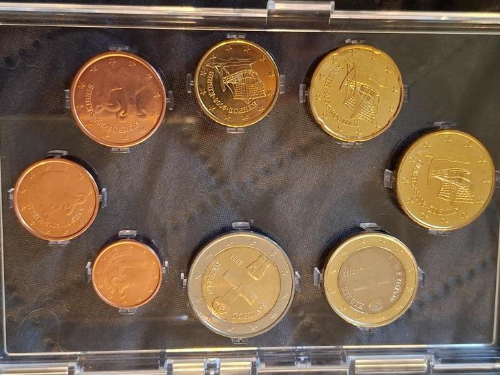 Complete set munten 1 cent tot 2 euro Cyprus jaar 2008, Postzegels en Munten, Munten | Europa | Euromunten, Setje, Overige waardes