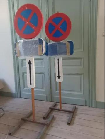 Parkeerborden te huur, Doe-het-zelf en Bouw, Ophalen, Gebruikt