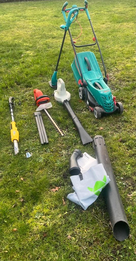 Elektrische tuin gereedschap, Jardin & Terrasse, Débroussailleuses, Utilisé, Électrique, Enlèvement