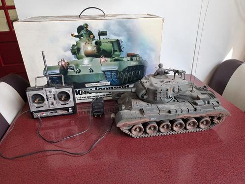 RC M26 Pershing, schaal 1:16, Hobby en Vrije tijd, Modelbouw | Radiografisch | Overige, Zo goed als nieuw, Ophalen