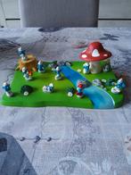 Smurfendiorama met bonen, Verzamelen, Ophalen, Zo goed als nieuw, Poppetje, Figuurtje of Knuffel