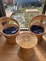 Rotan tuinmeubel set, Tuin en Terras, Ophalen, Gebruikt
