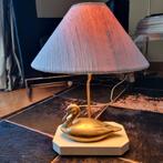 Lampe laiton canard vintage années 80 excellent état, Ophalen, Gebruikt