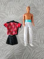 Ken van barbie met kledingset, Collections, Poupées, Utilisé, Enlèvement ou Envoi