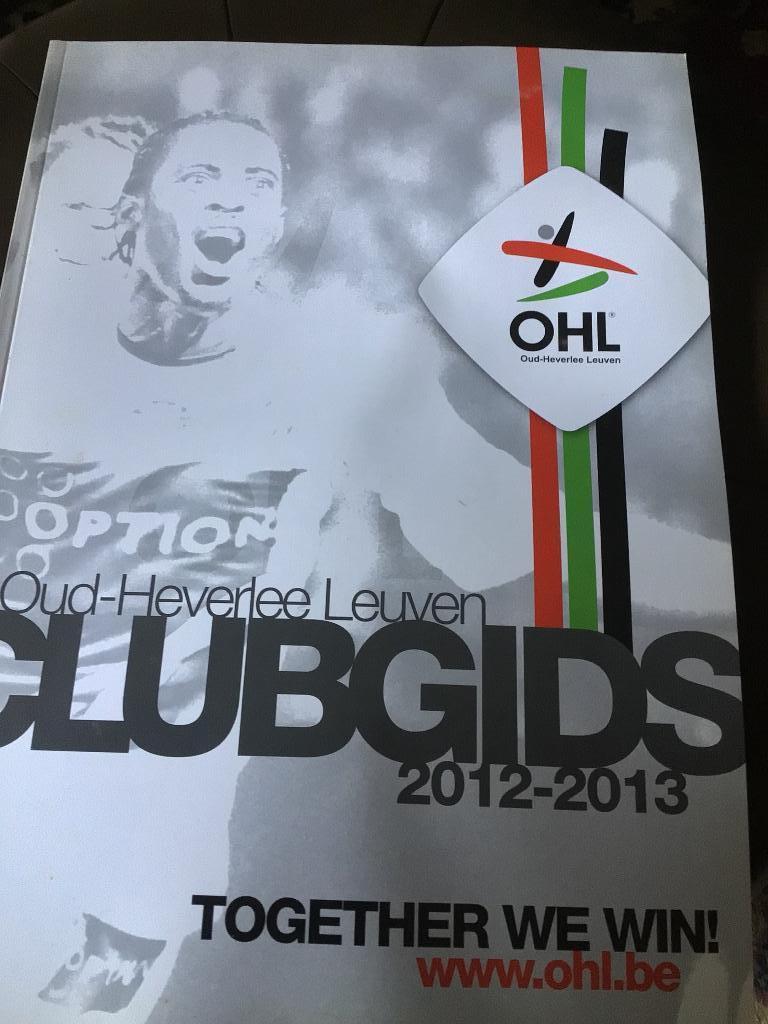 Oud heverlee clubgids 2012-2013 Together we win OHL, Boeken, Sportboeken, Ophalen of Verzenden