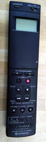 Hitachi télécommande VT-RM823E, TV, Hi-fi & Vidéo, Originale, Avec écran, Utilisé, Enlèvement ou Envoi