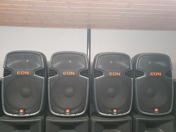 JBL EON 515 te koop (4stuks), Audio, Tv en Foto, Luidsprekerboxen, Subwoofer, JBL, Ophalen