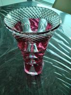 Vase en cristal Val Saint Lambert 18 cm excellent état, Antiquités & Art, Enlèvement ou Envoi