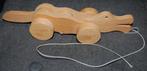 Jouet en bois (Crocodile à tirer), Enlèvement ou Envoi, Comme neuf, Jouet à Pousser ou Tirer