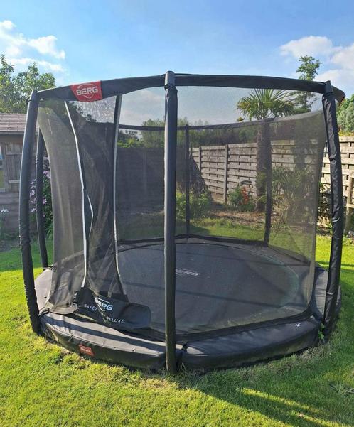 Berg Safety Net Deluxe 330 cm - Enkel het veiligheidsnet, Kinderen en Baby's, Speelgoed | Buiten | Trampolines, Gebruikt, Ophalen