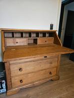 houten vintage bureau, Huis en Inrichting, Kasten | Secretaires, Gebruikt, Ophalen