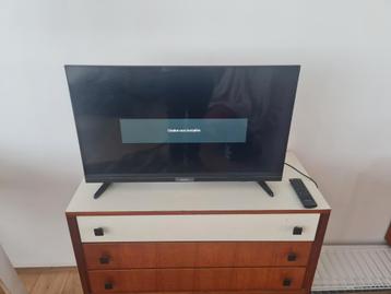 Samsung-schermtelevisie.  beschikbaar voor biedingen