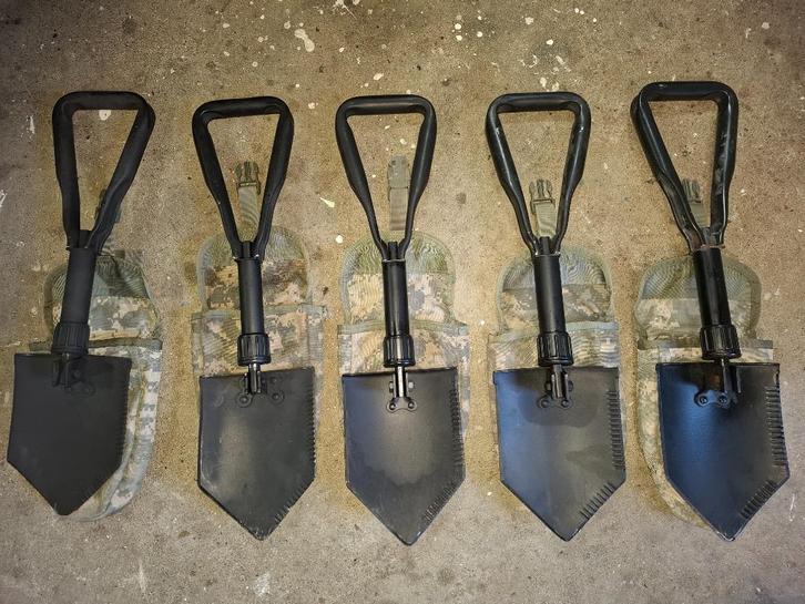 pivoscheppen, legerscheppen, vouwscheppen, Verzamelen, Militaria | Algemeen, Landmacht, Overige typen, Ophalen of Verzenden