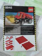 Lego Technic 8848 Power Truck complet notice PDF, Ophalen of Verzenden, Gebruikt, Complete set, Lego