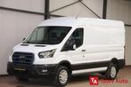 Ford E-Transit 350 L2H2 Trend 68 kWh ELEKTRISCH NAVIGATIESYS, Autos, Camionnettes & Utilitaires, Automatique, Tissu, Propulsion arrière