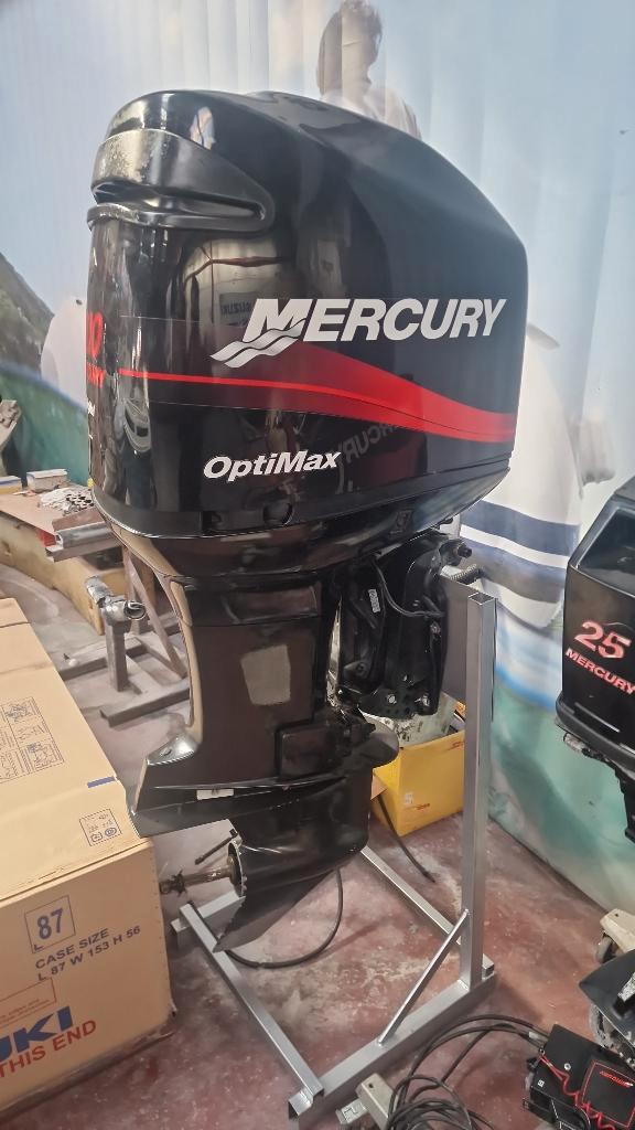 Mercury 200 Optimax, Sports nautiques & Bateaux, Moteurs Hors-bord & In-bord, Comme neuf, Essence, Moteur hors-bord, 30 ch ou plus
