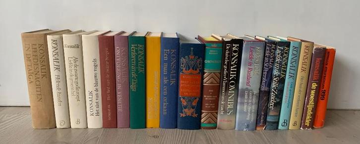19 x Konsalik, Boeken, Romans, Gelezen, Ophalen of Verzenden
