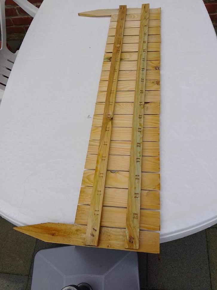 NEUVES - 8 Bordures de jardin en bois traité, Tuin en Terras, Bielzen en Borduren, Nieuw, Hout, Minder dan 25 cm, Minder dan 100 cm