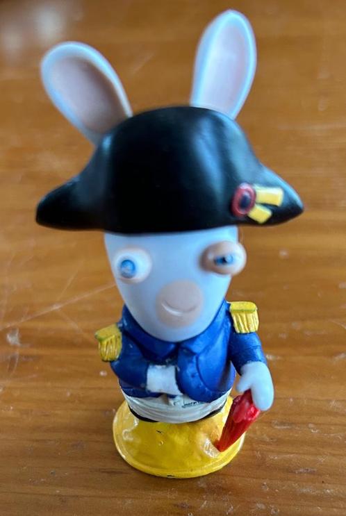 Lot de 4 figurines "Lapin Crétin" (Ubisoft), Verzamelen, Beelden en Beeldjes, Gebruikt, Dier, Ophalen of Verzenden