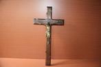 Bronzen "Jezus aan het kruis" beeld, Antiek en Kunst, Ophalen of Verzenden