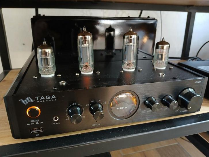 Taga Harmony HTA-25B, Audio, Tv en Foto, Versterkers en Ontvangers, Zo goed als nieuw, Stereo, Minder dan 60 watt, Overige merken