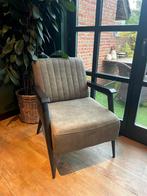 Design éénpersoonszetel | fauteuil | nieuwstaat!, Huis en Inrichting, Fauteuils, Ophalen, Zo goed als nieuw, Stof