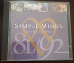 Cd - simple minds- glittering prise 81/92, Ophalen of Verzenden, Gebruikt