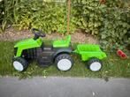 Elektrische tractor met kar groen, Kinderen en Baby's, Ophalen, Nieuw