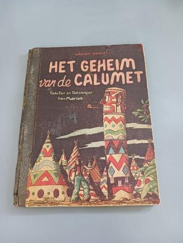 Het geheim van de calumet, HC 1ste druk, redelijke staat beschikbaar voor biedingen