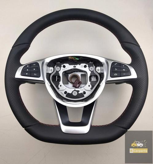 MERCEDES C-KLASA W205 AMG stuurwiel rood draad multifunction, Auto-onderdelen, Overige Auto-onderdelen, Mercedes-Benz, Gebruikt