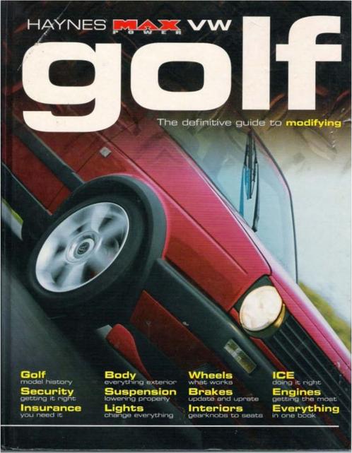 Boek Haynes GOLF MK 2 - Definitive Guide to modifying, Autos : Pièces & Accessoires, Autres pièces automobiles, Pièces Oldtimer ou Ancêtre