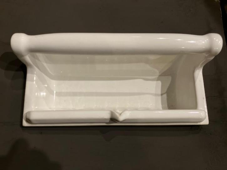 ART DECO ZEEPBAK BONNA-WESSEL DEUTSCHE STEINGUTWANDFLIESEN., Doe-het-zelf en Bouw, Sanitair, Nieuw, Steen, Ophalen of Verzenden